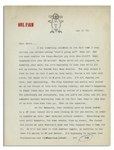 Hunter S. Thompson Letter Just After the Assassination of Martin Luther King, Jr. -- ...The King business has pretty well soured me on the future of this evil fucking country...
